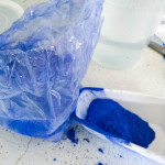 Milk Paint: pictures of Real Milk Paint Company ultramarine and cobalt blue