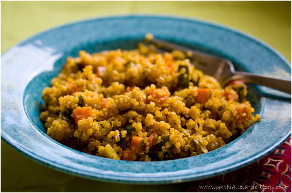 Quinoa Recipes: Carrot Quinoa