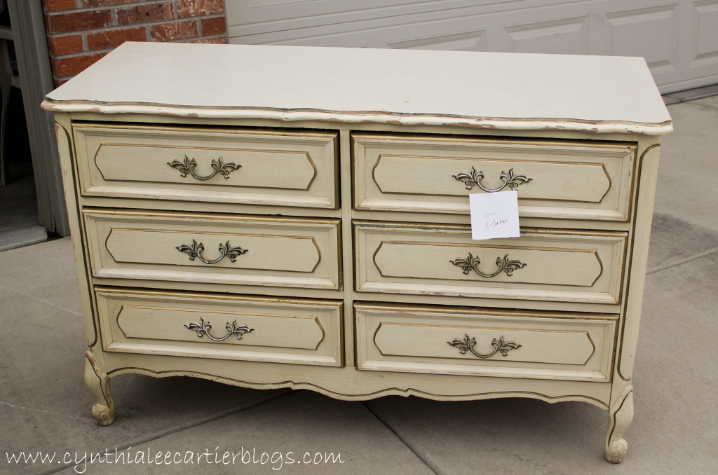 French Provincial Dresser Restoration Cynthia Lee Cartier