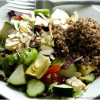 Quinoa Recipes: Beautiful Picture of a Quinoa and Artichoke Heart Salad